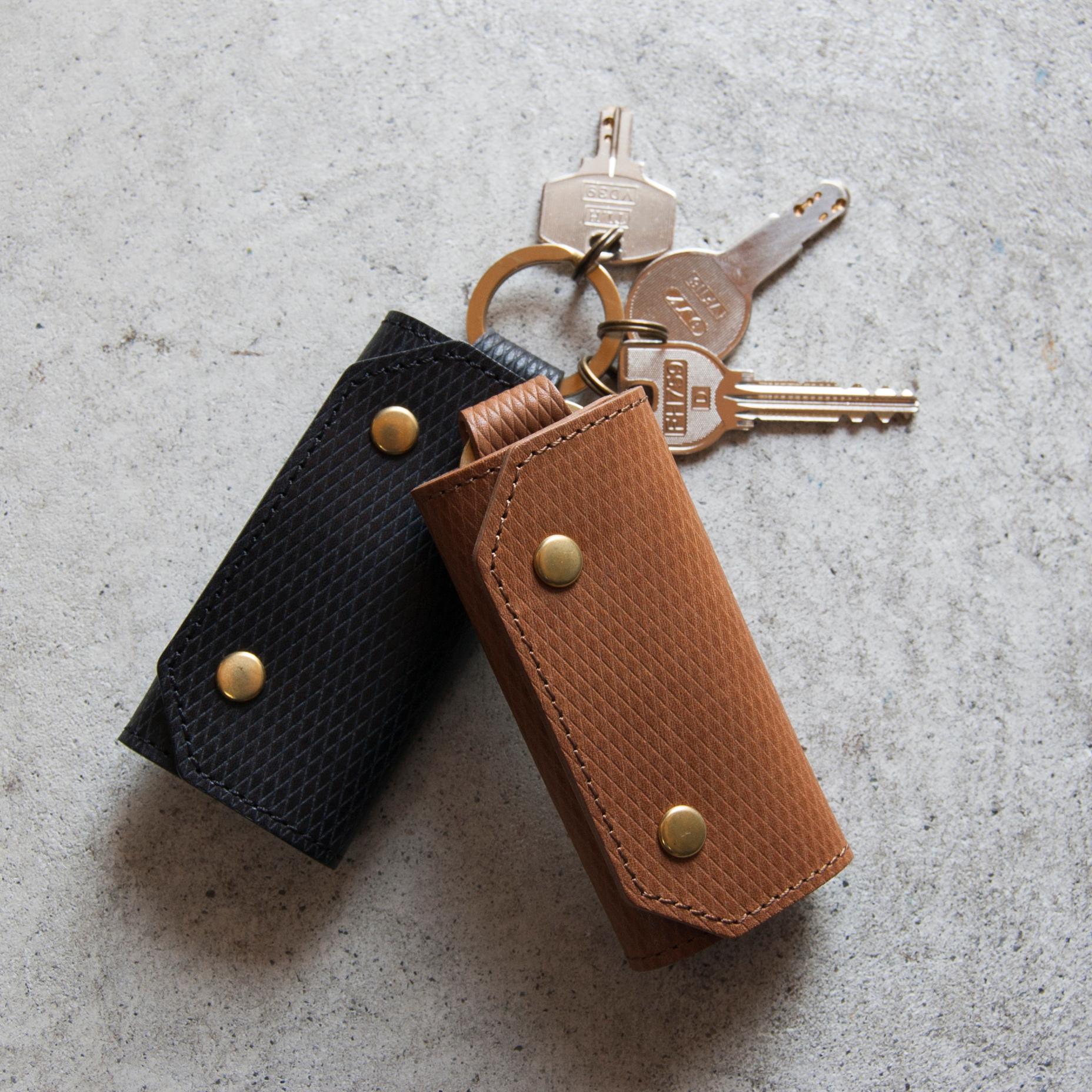 キーケース　ロシアンカーフ調レザー (2色展開)1枚目の画像